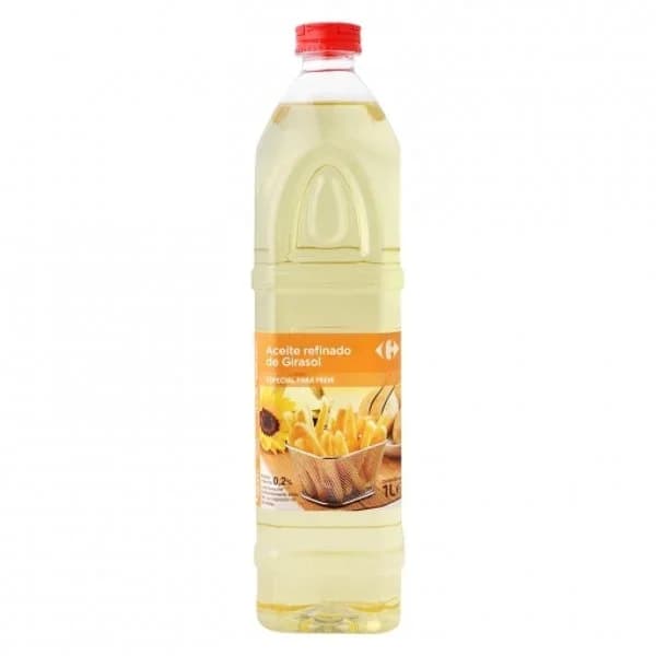 Aceite refinado de girasol especial para freír Carrefour 1 l. - 1 l - Imagen del producto en Findit