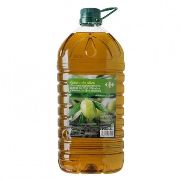 Aceite de oliva intenso 1º Carrefour garrafa 5 l. - 5 l - Imagen del producto en Findit