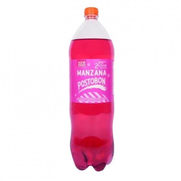 Gaseosa de manzana POSTOBON, botella 2 litros - 2.01 l - Imagen del producto en Findit