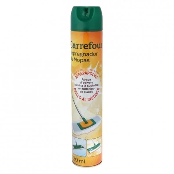 Impregnador mopas spray Carrefour 750 ml. - 0.75 l - Imagen del producto en Findit