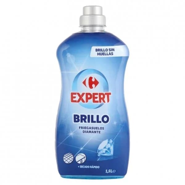Fregasuelos diamante Brillo Carrefour Expert 1,5 l. - 1.5 l - Imagen del producto en Findit