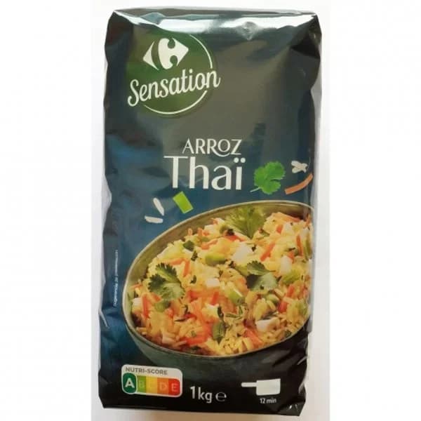 Arroz thai Sensation Carrefour 1 kg. - 1 kg - Imagen del producto en Findit
