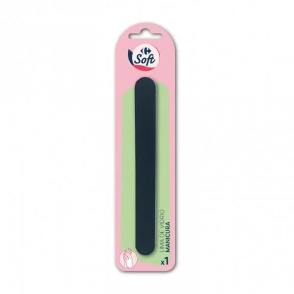 Lima de fibra de vidrio para uñas Carrefour Soft 1 ud. - 1 ud - Imagen del producto en Findit