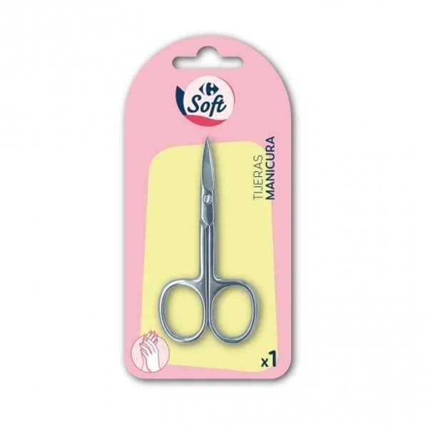 Tijeras para manicura Carrefour Soft 1 ud. - 1 ud - Imagen del producto en Findit
