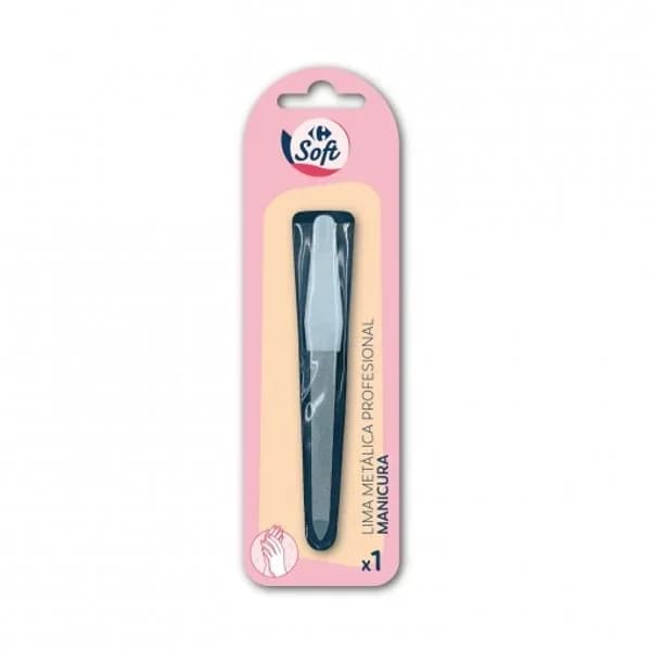 Lima metálica para uñas Carrefour Soft 1 ud. - 1 ud - Imagen del producto en Findit