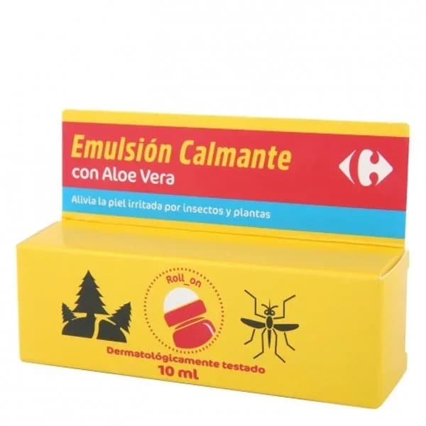 Emulsión calmante con aloe vera en roll-on Carrefour 10 ml. - 1 ud - Imagen del producto en Findit