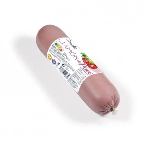 Jamón de pavo pieza Simply sin gluten sin lactosa 400 g. - 0.4 kg - Imagen del producto en Findit