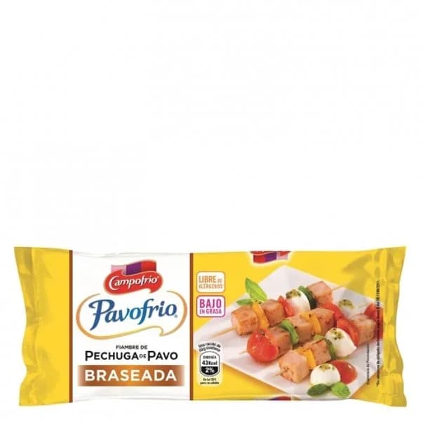 Fiambre de pechuga de pavo braseada  Mini Pavofrío Campofrío sin gluten y sin lactosa 340 g - 0.34 kg - Imagen del producto en Findit