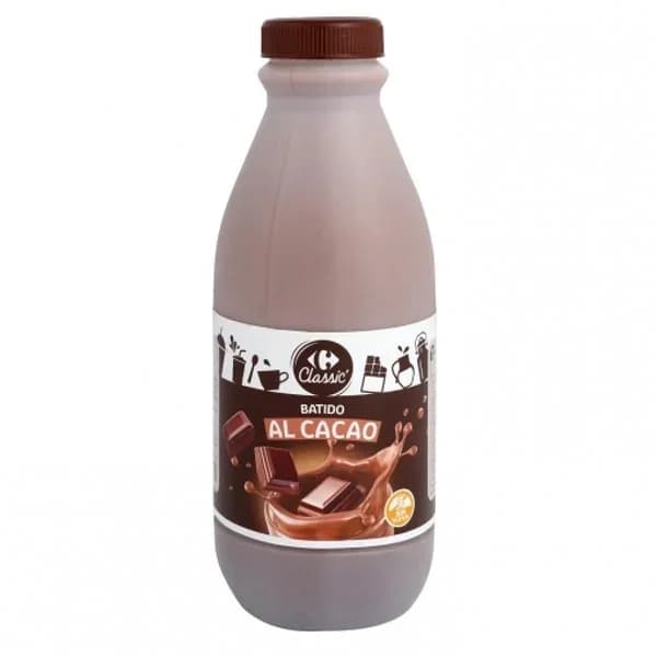 Batido de cacao Carrefour sin gluten botella 1 l. - 1 l - Imagen del producto en Findit