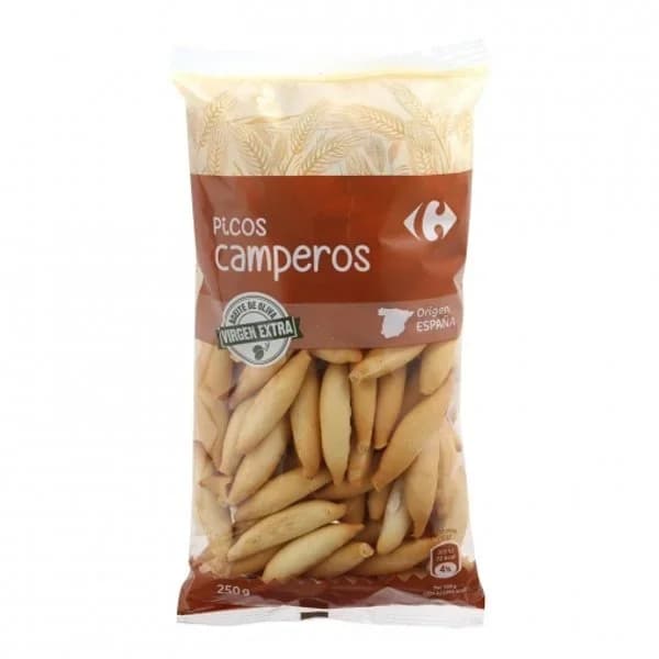 Picos camperos con aceite de oliva virgen extra Carrefour  250 g. - 0.25 kg - Imagen del producto en Findit