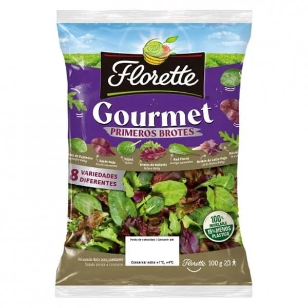 Ensalada Gourmet Primeros Brotes - 0.1 kg - Imagen del producto en Findit