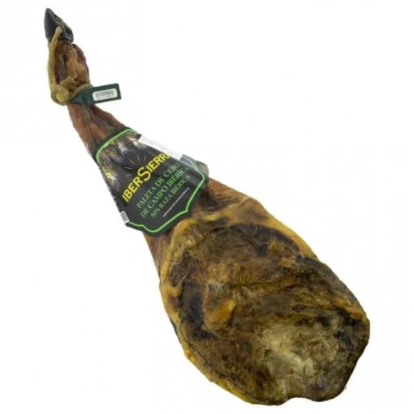 Paleta de Cebo de Campo Ibérica 50% Raza Ibérica IberSierra pieza de 4,5 kg aprox - 1 ud - Imagen del producto en Findit