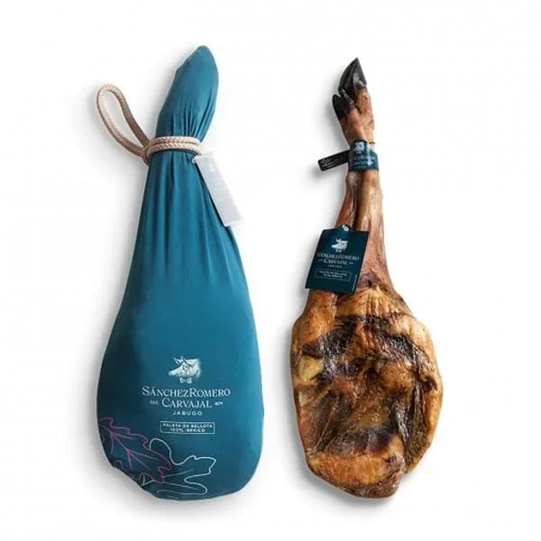 Paleta de Bellota Ibérica 100% Raza Ibérica Sánchez Romero Carvajal sin gluten y sin lactosa pieza de 5 kg aprox - 4.25 kg - Imagen del producto en Findit