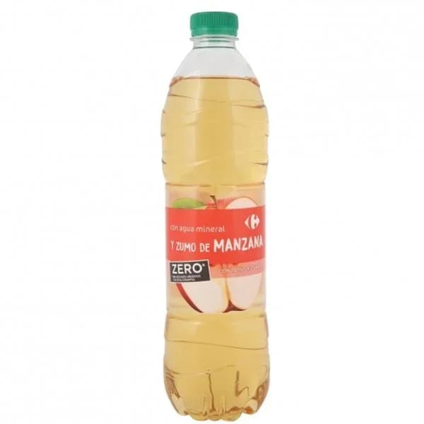 Bebida refrescante aromatizada con agua mineral y zumo de manzana Carrefour sensation sin azúcares añadidos 1,5 l. - 1.51 l - Imagen del producto en Findit