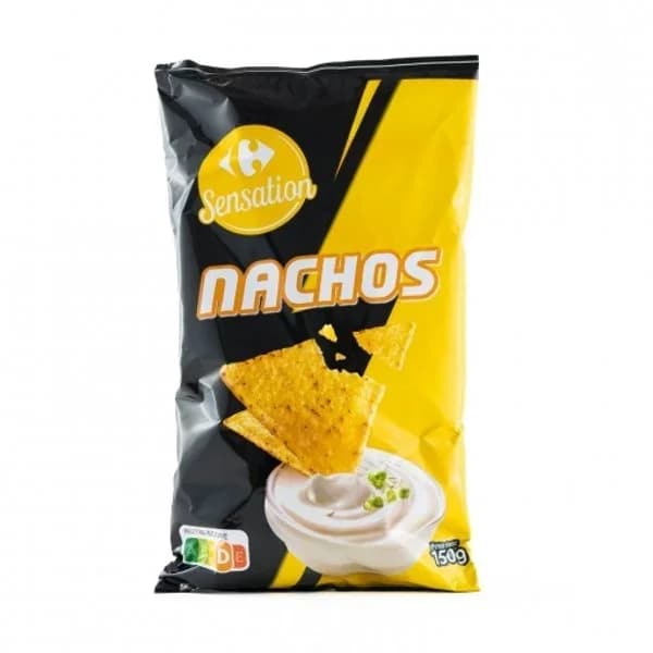 Nachos sabor original Sensation Carrefour 150 g. - 0.15 kg - Imagen del producto en Findit
