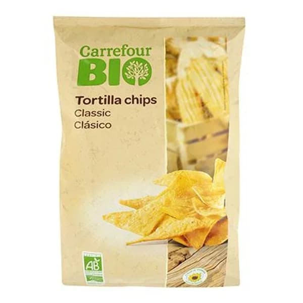 Nachos ecológicos Carrefour Bio 125 g. - 0.12 kg - Imagen del producto en Findit