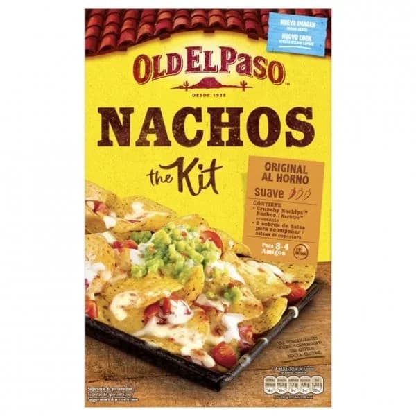 Nachos the kid Old El Paso sin gluten 505 g. - 1 ud - Imagen del producto en Findit