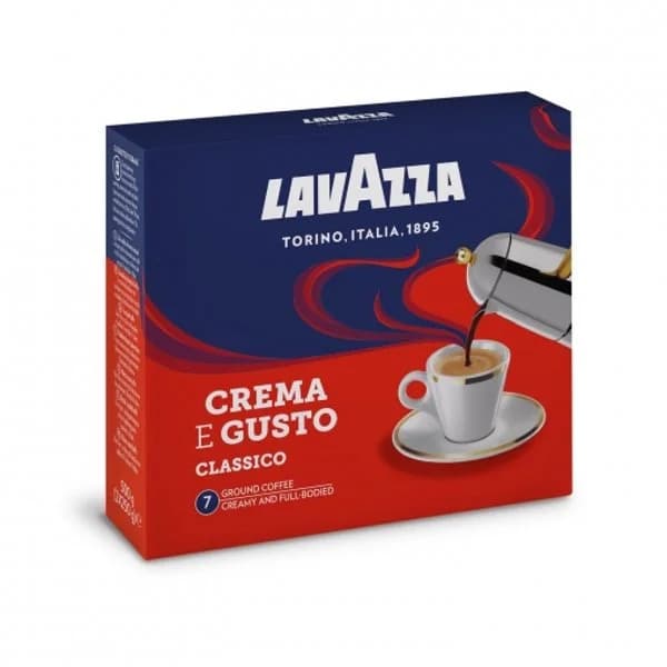 Café molido Crema e Gusto Lavazza pack de 2 unidades de 250 g. - 0.5 kg - Imagen del producto en Findit
