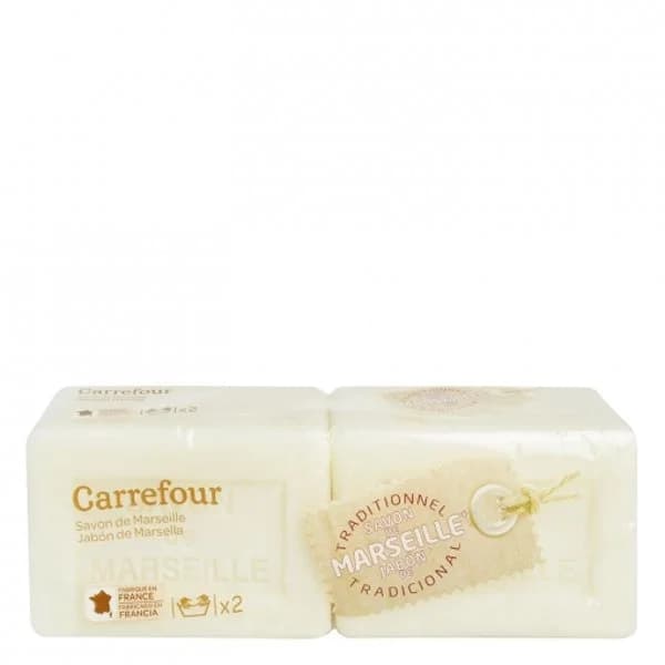 Detergente con jabón de Marsella Carrefour 2 ud. - 0.8 kg - Imagen del producto en Findit