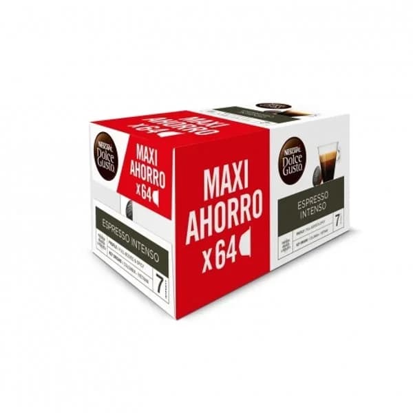 Café espresso intenso en cápsulas Nescafé Dolce Gusto 64 ud. - 63.3 ud - Imagen del producto en Findit