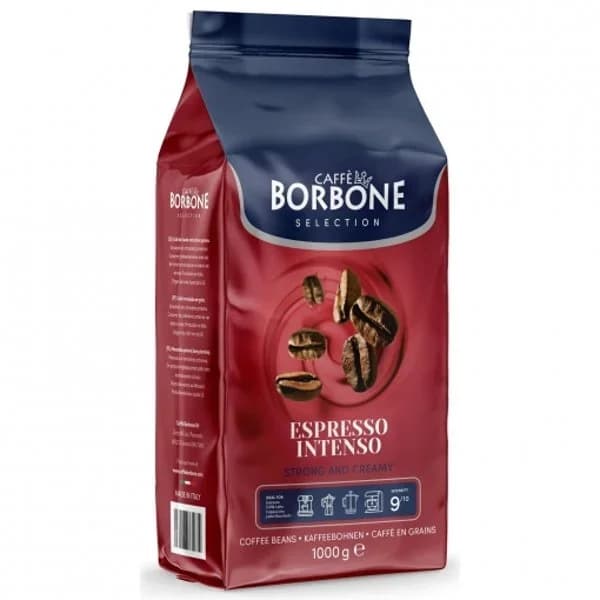 Café en grano natural espresso intenso Caffè Borbone 1000 g. - 1 kg - Imagen del producto en Findit