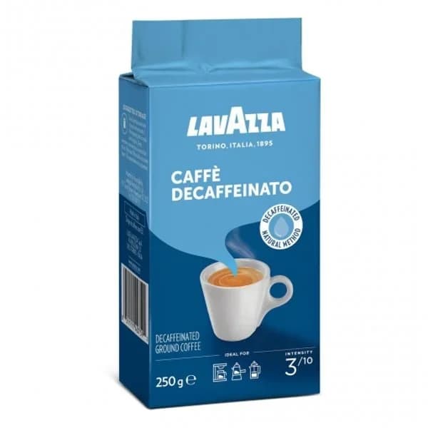 Café molido natural descafeinado Lavazza 250 g. - 0.25 kg - Imagen del producto en Findit