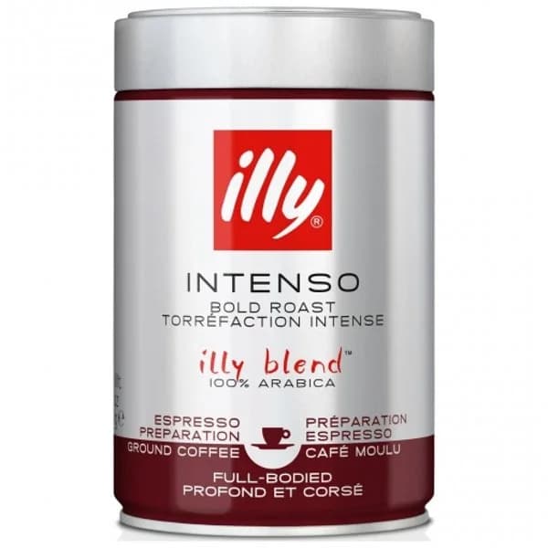 Café molido tueste intenso Illy bote 250 g. - 0.25 kg - Imagen del producto en Findit