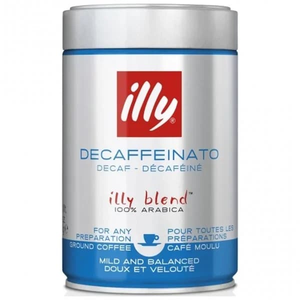 Café molido descafeinado Illy bote 250 g. - 0.25 kg - Imagen del producto en Findit