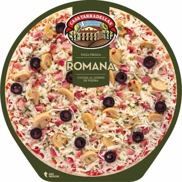 Pizza romana CASA TARRADELLAS, 1 ud., 410 g - 0.41 kg - Imagen del producto en Findit