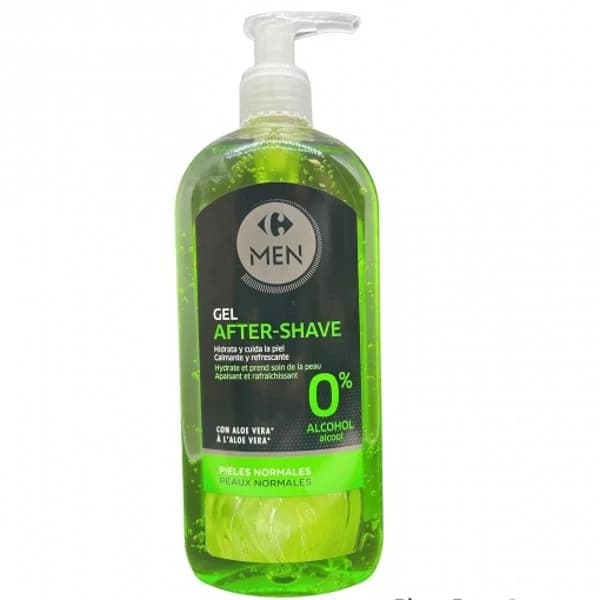 After shave gel aloe vera Carrefour Men 400 ml. - 0.4 l - Imagen del producto en Findit