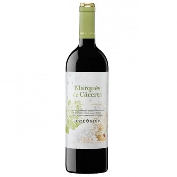 Vino Tinto Joven Eco D.O.C. Rioja M. DE CÁCERES, botella 75 cl - 0.75 l - Imagen del producto en Findit