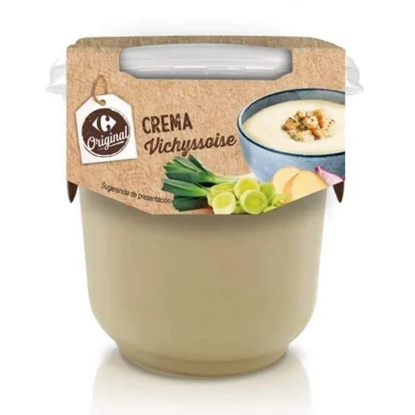 Crema de vichyssoise Carrefour Original 350 ml. - 0.35 l - Imagen del producto en Findit