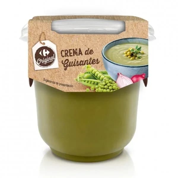 Crema de guisantes Carrefour Original 350 ml. - 0.35 kg - Imagen del producto en Findit