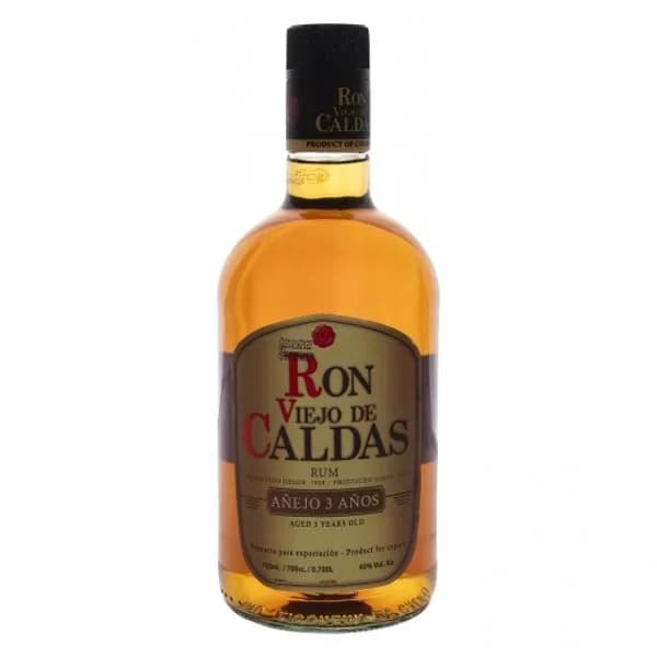 Ron añejo 3 años Viejo de Caldas 70 cl. - 1 ud - Imagen del producto en Findit