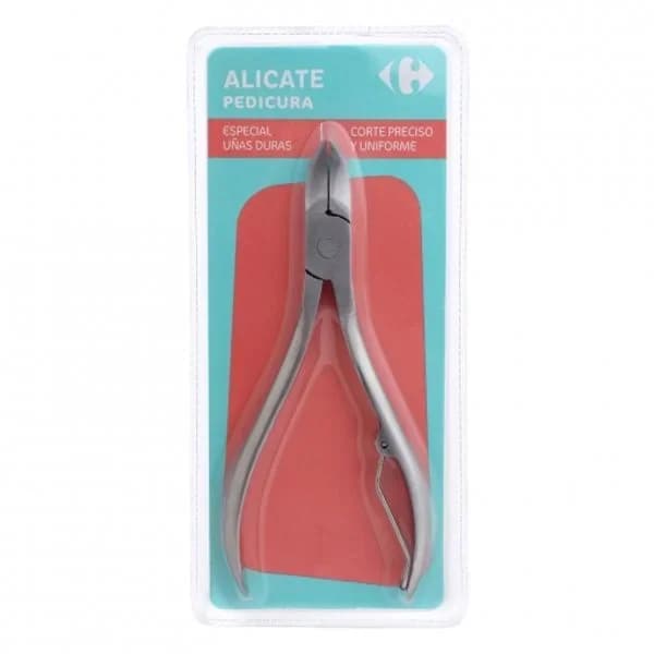 Alicate pedicura para corte recto y preciso Carrefour 1 ud. - 1 ud - Imagen del producto en Findit