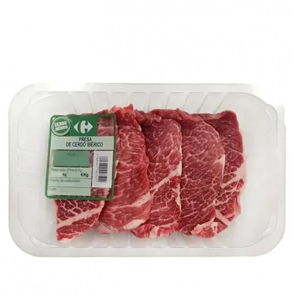 Presa de cerdo ibérico Carrefour 450 g aprox - 0.45 kg - Imagen del producto en Findit