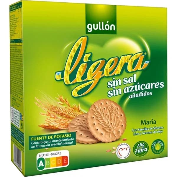 Galleta Ligera sin Sal sin Azúcar 400G - 0.6 kg - Imagen del producto en Findit