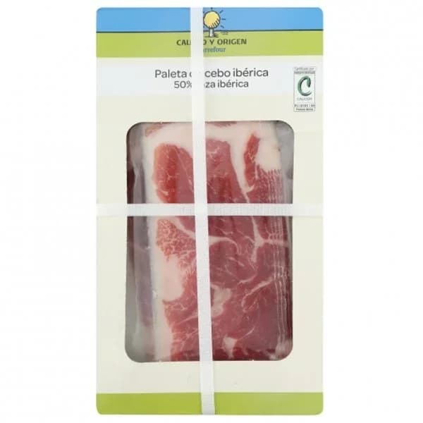 Estuche de Paleta de Cebo Ibérica 50% Raza Ibérica Círculo de Calidad 3 sobres de 100 g - 0.24 kg - Imagen del producto en Findit