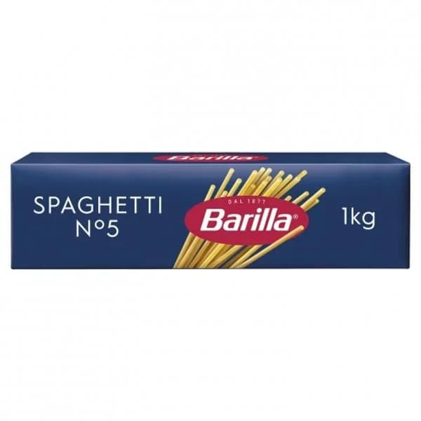 Pasta Spaghetti nº 5 Barilla 1 kg. - 1 kg - Imagen del producto en Findit