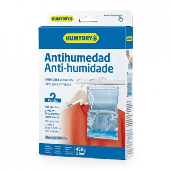 Antihumedad percha ideal para armarios Humydry 1 ud. - 1 ud - Imagen del producto en Findit