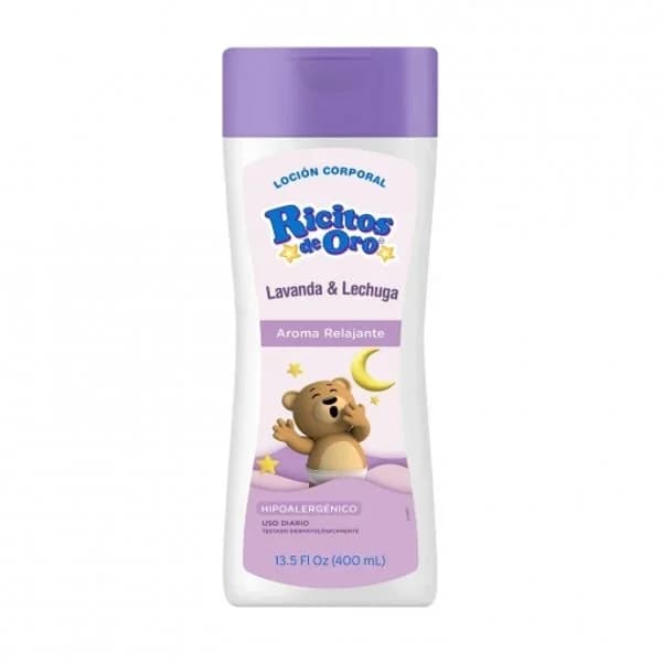 Loción corporal ricitos de oro lavanda y lechuga Grisi 400 ml. - 1 ud - Imagen del producto en Findit