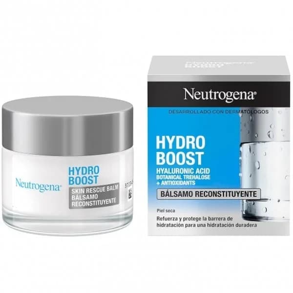 Bálsamo facial reconstituyente con ácido hialurónico hidratante para piel seca Hydro Boost Neutrogena 50 ml. - 0.05 l - Imagen del producto en Findit
