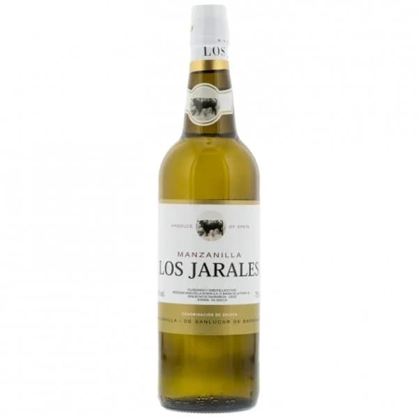 Vino blanco bajo velo flor palomino fino Los Jarales D.O. Manzanilla-Sanlúcar de Barrameda 75 cl. - 1 ud - Imagen del producto en Findit