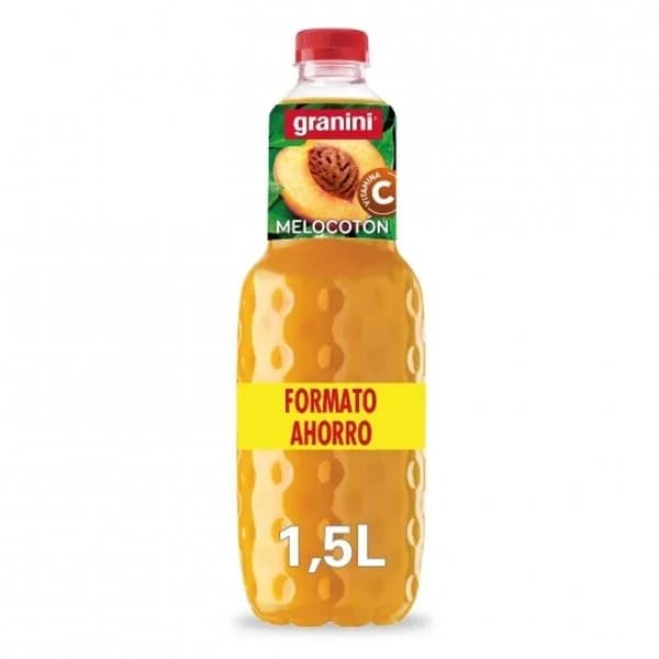Bebida de melocotón Granini botella 1,5 l. - 1.5 l - Imagen del producto en Findit