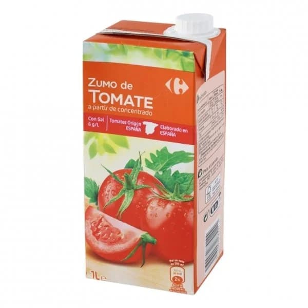 Zumo de tomate Carrefour Classic brik 1 l. - 1 l - Imagen del producto en Findit