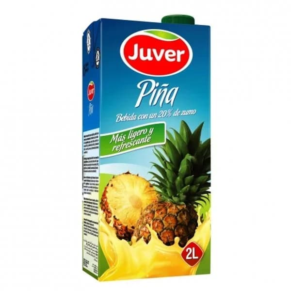 Néctar de piña Juver brik 2 l. - 2.01 l - Imagen del producto en Findit
