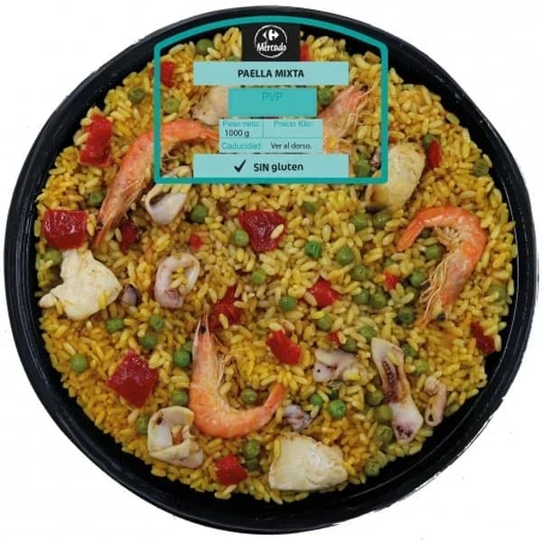 Paella mixta Carrefour 1 kg - 1 kg - Imagen del producto en Findit