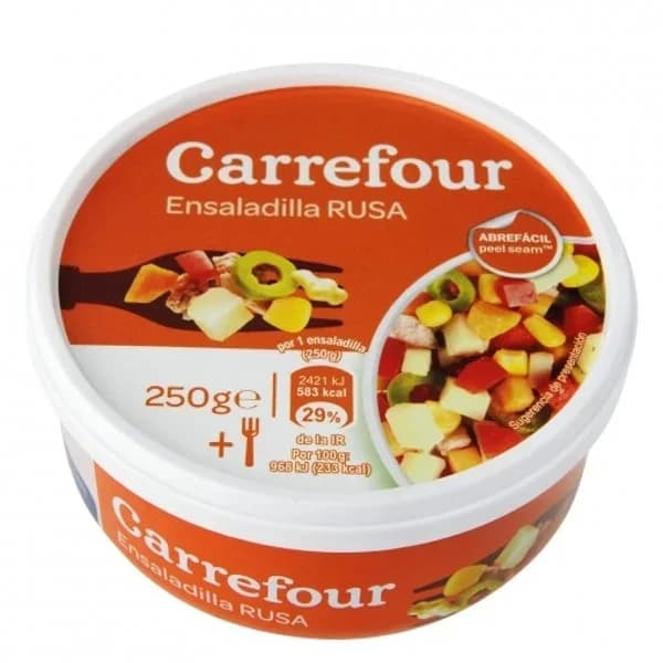 Ensalada rusa Carrefour 250 g. - 0.25 kg - Imagen del producto en Findit