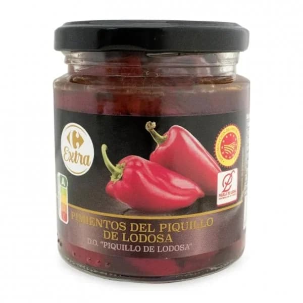 Pimientos del piquillo de Lodosa Extra Carrefour 220 g. - 0.2 kg - Imagen del producto en Findit