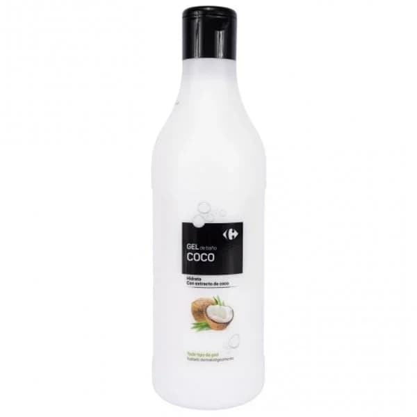 Gel de ducha hidratante de coco Carrefour 1500 ml. - 1.48 l - Imagen del producto en Findit